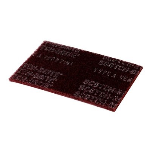 3M 7447 Scotch Brite General Purpose Hand Pad - Maroon (1PCS) | Lazada