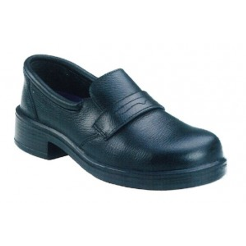 Krushers Safety Shoe Adele Black Women Slip On 214080 Eezee 6055