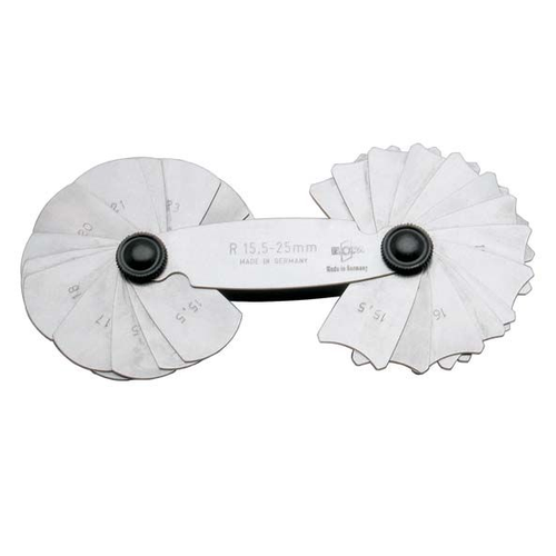 Elora 8421/8422/8423 Radius Gauge, Concave and Convex Eezee