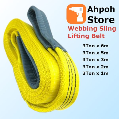 Webbing Sling / Lifting Belt 3ton X 6m - Eezee