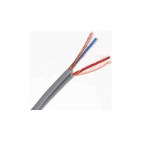 Rs Pro 2075336 Screened 2 Core Microphone Cable, 0.078 Mm² Csa, 2 X 4mm Od, 100m, Grey