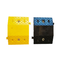 Rs Pro 8987176 High Visibility Semi Rigid Laminate Speed Bump, 350mm X 250 Mm X 50 Mm, 30km/h Speed Limit