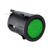 Multicomp Pro MPP12-6B206MM1CAS05L00-S001 Pushbutton Sw, Spst, 0.4A, 32VAC, Panel
