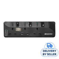 Soundteoh 3Ways Extension Socket 2Meters Black 1 S