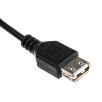 Rs Pro Usb 2.0 Cable, Male Usb a to Female Usb a Cable, 1m
