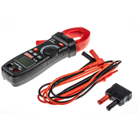 Rs Pro RS380 Clamp Meter, Max Current 400A Ac Cat Iii 600 V