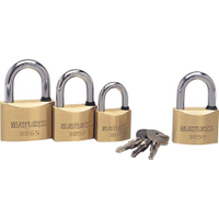 Matlock MTL9503844K Brass Cross Key Padlock 40MM