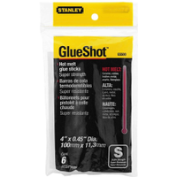 Stanley GS500 Super Strength 4" Glue Stick 6PCS