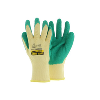 Safety Jogger Constructo Latex Grip Cotton Glove Size 9/L Only