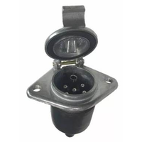 24V 7 Pin Aluminum Type Socket (female Connector)