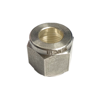 Rfs Stainless Steel 316 Compression Tube Fitting Ferrule, 5/8"OD , Union Nut With Double Ferrule