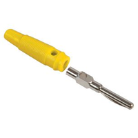 Multicomp 25.412.3 Plug, 4MM, Yellow