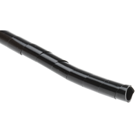 Rs Pro Spiral Wrap, I.d 4mm, 25mm Polyethylene (1 Reel of 5 Metres)