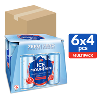F&n Ice Mountain Sparkling Can Water Grapefruit 24 X 325ml (ctn)