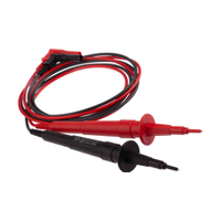 Rs Pro 1253731 Fused Test Lead Kit, Right Angle Plug, 1.25m, Cat Iii