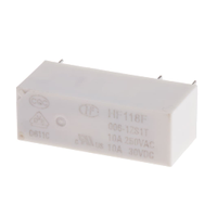 Rs Pro 476684 Pcb Mount Power Relay, 6V Dc Coil, 10A Switching Current, Spdt