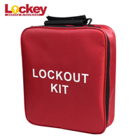 LB31 Lockey Personal Safety Electrical Pouch Lockout Bag Tagout Size: 280mm(L)×300mm(H)×80mm(W)