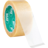 Avon AVN9812070K 50mm X 66m (pack of 5) - Clear Vinyl High Grade Tape