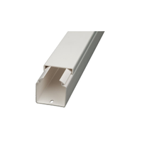 Rs Pro 2374041 Rs Pro White Mini Trunking, W18 Mm X D18mm, L2m, Pvc (1 Bag of 8)