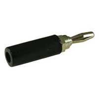 multicomp-pro SPC15374 Banana Plug, Solder, Black
