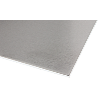 Aluminium Solid Metal Sheet, 300mm L, 500mm W, 2mm Thickness (1 Lot of 5)