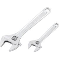 Senator SEN5014750K Adjustable Spanner Set, Drop Forged Chrome Vanadium Steel, Set of 2