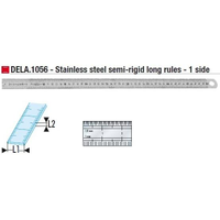 Facom Ruler Stainless Steel 2000 DELA.1056.05