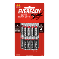 Eveready Battery Super Heavy Duty (aa) 18 Per Pack