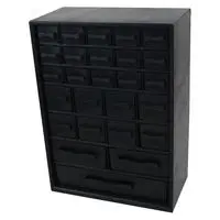 Duratool CPC-30026 Cabinet, Storage, 26 Drawer, Plastic