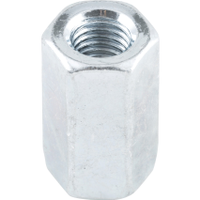 Qualfast QFT6399910K Threaded Rod, Studding Connector, Steel, 4.8, Zinc Plated, M10 X 30mm (pack of 50)