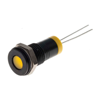 Rs Pro 7001722 Yellow Panel Mount Indicator, 2V Dc, 8mm Mounting Hole Size, IP67
