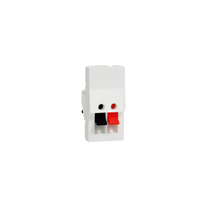Schneider Electric NU348718 New Unica IP2XC White Clip Mount Vertical Socket Socket