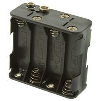 Multicomp Pro BH383B Holder, Battery, 8XAA, PK5