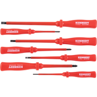 Kennedy KEN5725900K Parallel/Phillips, Electricians Screwdriver Set, Set of 7