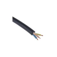 Rs Pro 8634024 4 Core Power Cable, 1.5 Mm², 100m, Black Cpe Sheath, Trs, 16 A, 300 V, 500 V (1 Reel of 100 Metres)