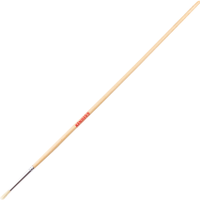 Kennedy KEN5336685K 24in., Round, Natural Bristle, Angle Brush, Handle Wood (pack of 5)