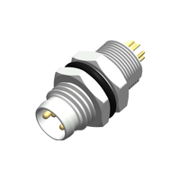 Rs Pro 2080587 Circular Connector, 3 Contacts, Panel Mount, M8 Connector, Plug, Female, IP67