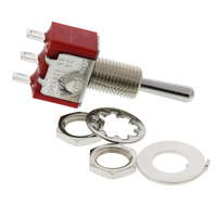 Rs Pro 394465 Toggle Switch, Panel Mount, On-Off-On, Spdt, Solder Terminal