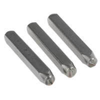 Rs Pro 6mm X 9 Piece Engraving Punch Set, (0 ? 9)