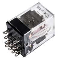 Rs Pro 3949100 Plug in Power Relay, 120V Ac Coil, 5A Switching Current, 4PDT