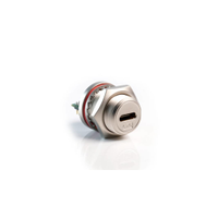 Rs Pro 2317951 Rs Pro Straight, Panel Mount, Socket Type C 3.1 IP68 Usb C Connector