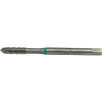 Swisstech SWT1856518G Threading Tap, M5 X 0.8mm, Metric Coarse, Spiral Point, Vanadium High Speed Steel, Nitride, Green