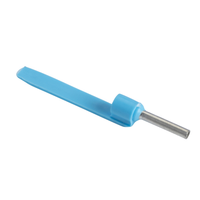 Schneider Electric DZ5CA007 Cable End, Linergy Tr Cable Ends, Single Conductor, Blue, 0.75mm², Medium Size, Markable, 10 Sets of 100