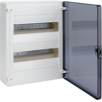 Hager VS112TM Cosmo Flush Mounted Enclosure 1ROW 12MOD Transparente Door