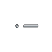 Qualfast QFT6500272E 4x8mm Metric Plain Dowel Pin M6-TOL (pack of 100)
