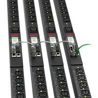Apc APDU9959EU3 Rack Pdu 9000 Switched, Zerou, 16A, 230V, (21) C13 & (3) C19, IEC309 Cord