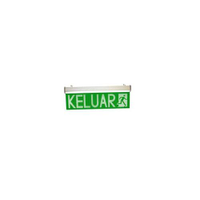Jumbohan TR218C/D-KLR Led Keluar Sign Surface Double Sided Arrow 1 Rh 1 Lt
