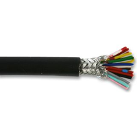 Multicomp Pro MP002378 Shld Flex Cable, 20CORE, 0.22MM2, 100M