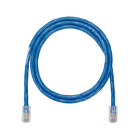 Panduit NK5EPC2MBUY Netkey Copper Patch Cord CAT5E Off Blue Utp Cable 2M