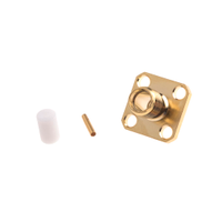 Rs Pro 5463169 50 Ohm Straight Flange Mount, Sma Connector , Jack, RG402